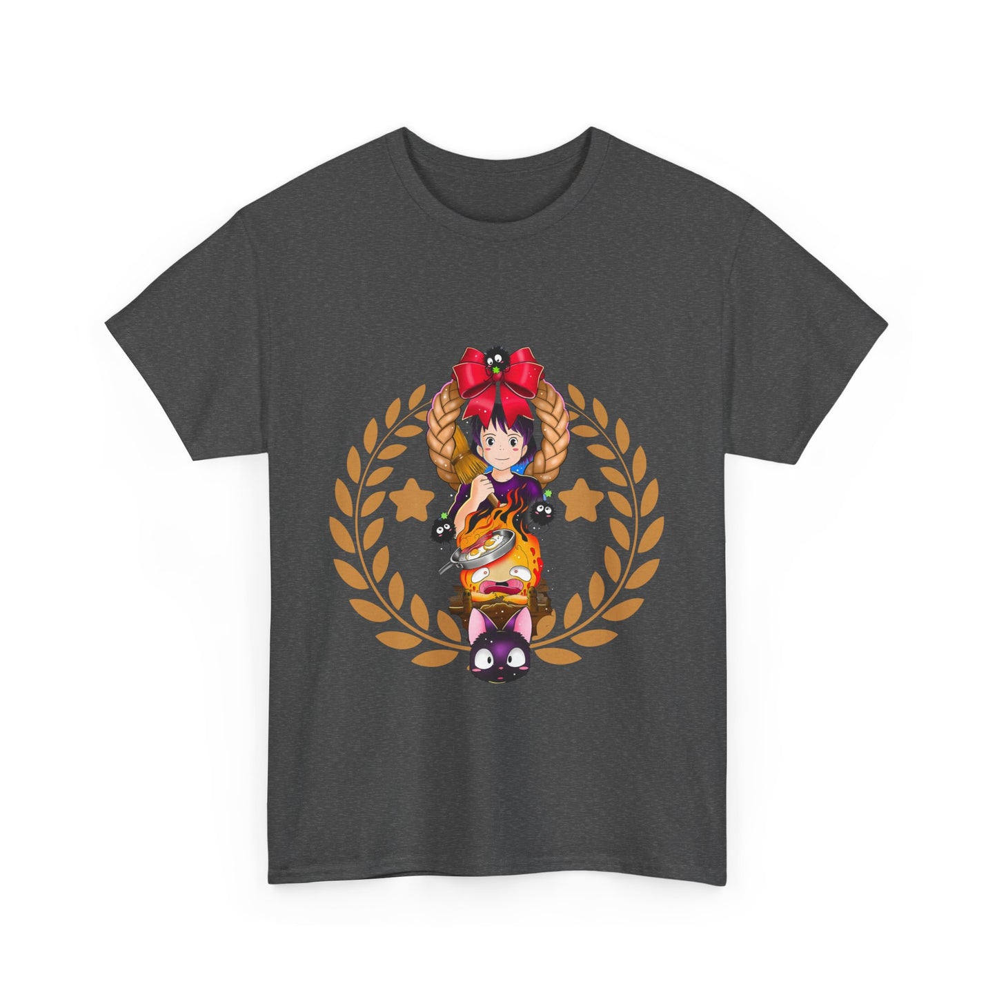 Kiki's Delivery Service T-Shirt 100% Cotton Studio Ghibli Anime Tee