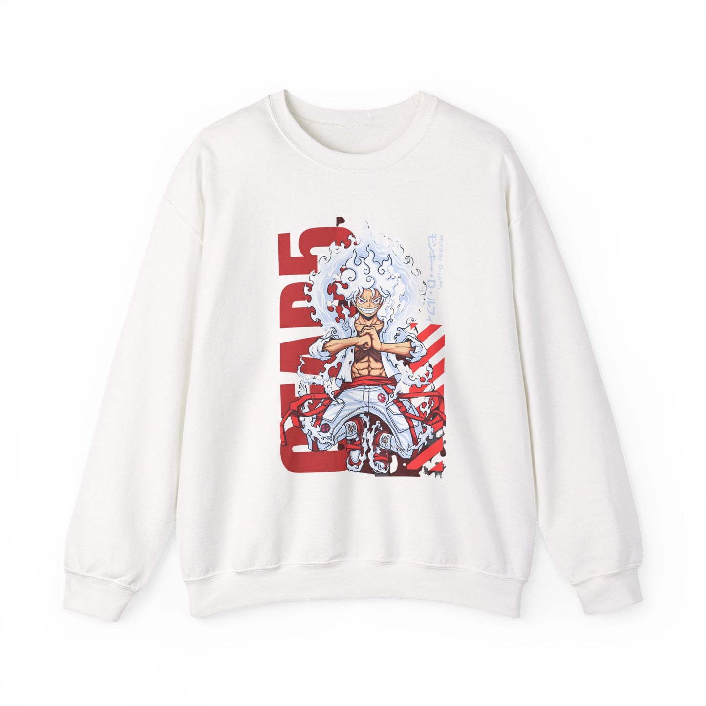 Monkey D. Luffy One Piece Sweatshirt – 100% Cotton Anime Pullover for True Fans