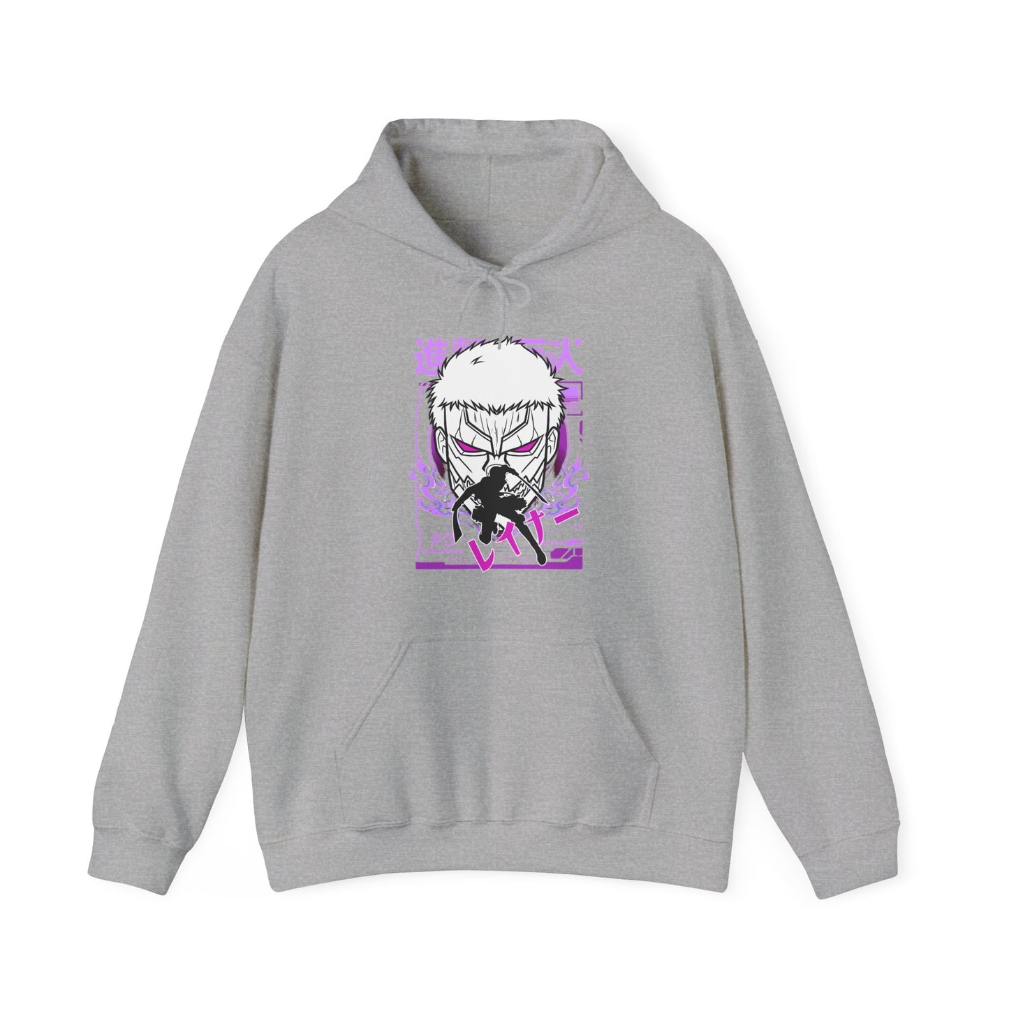 Reiner Braun Hoodie – 100% Cotton Attack On Titan Anime Hoodie for AOT Fans