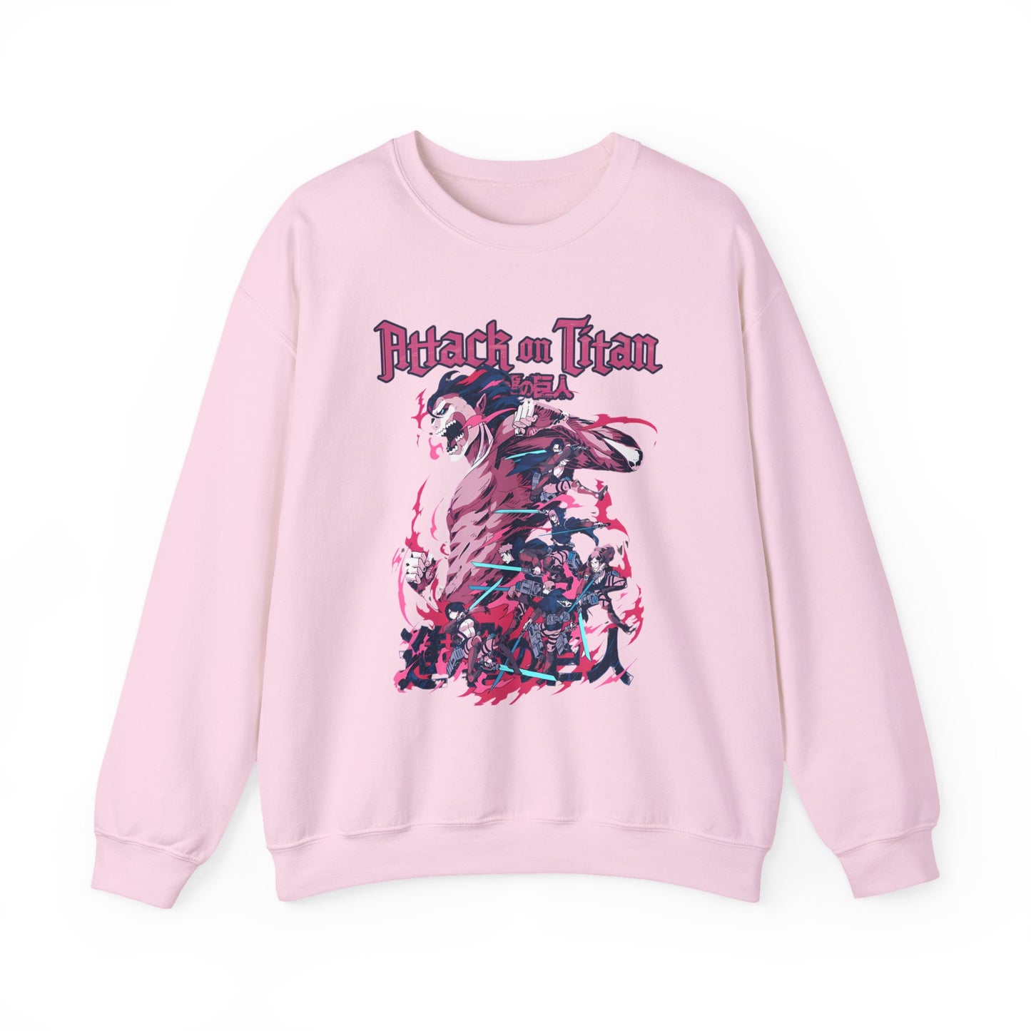 Attack on Titan Sweatshirt – 100% Cotton Pullover for Anime Fans