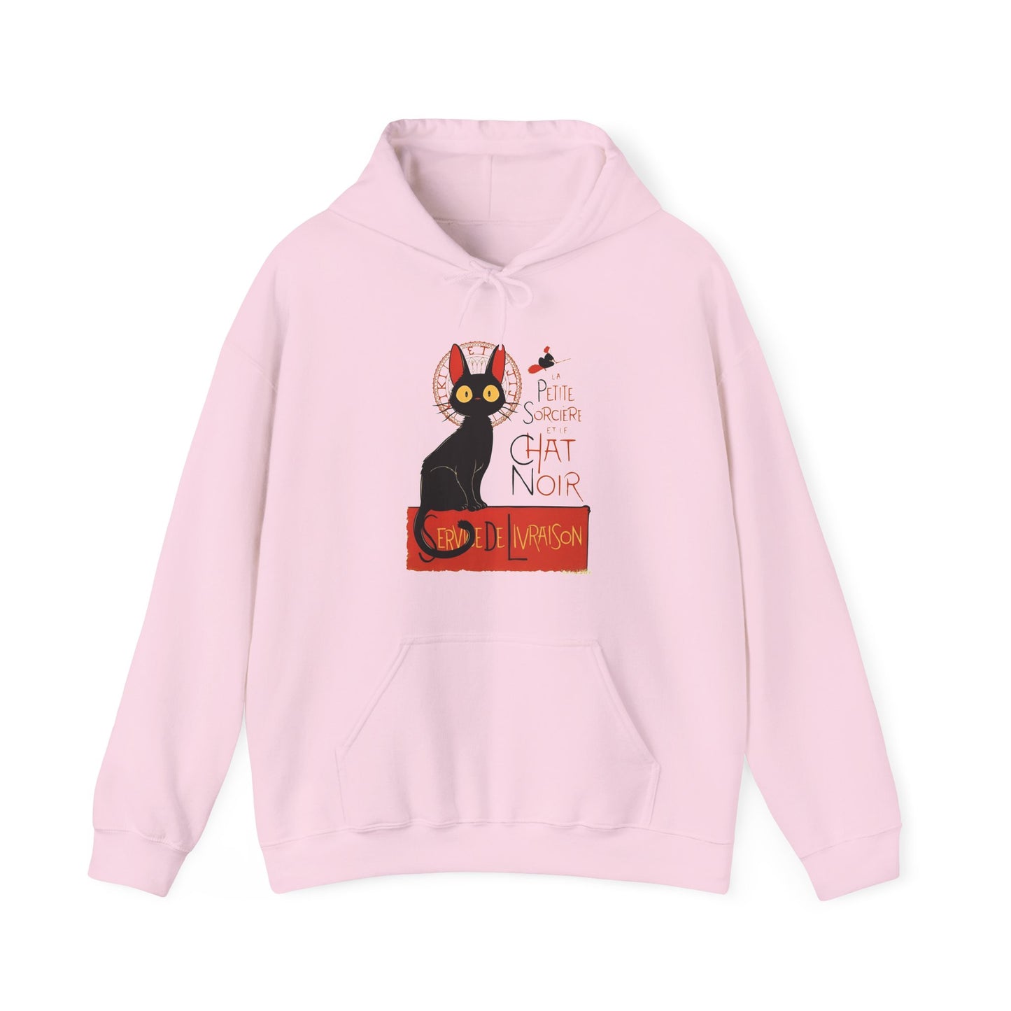 Kiki's Delivery Service Hoodie – 100% Cotton Studio Ghibli Anime Pullover | Service de Livraison