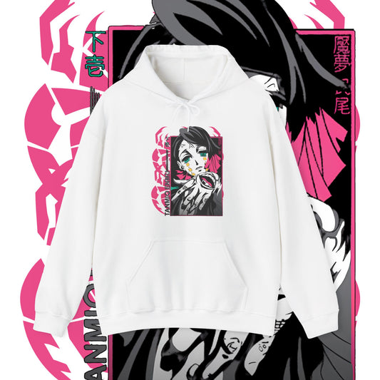 Enmu Demon Slayer Cotton Hoodie | Anime Villain Art Design