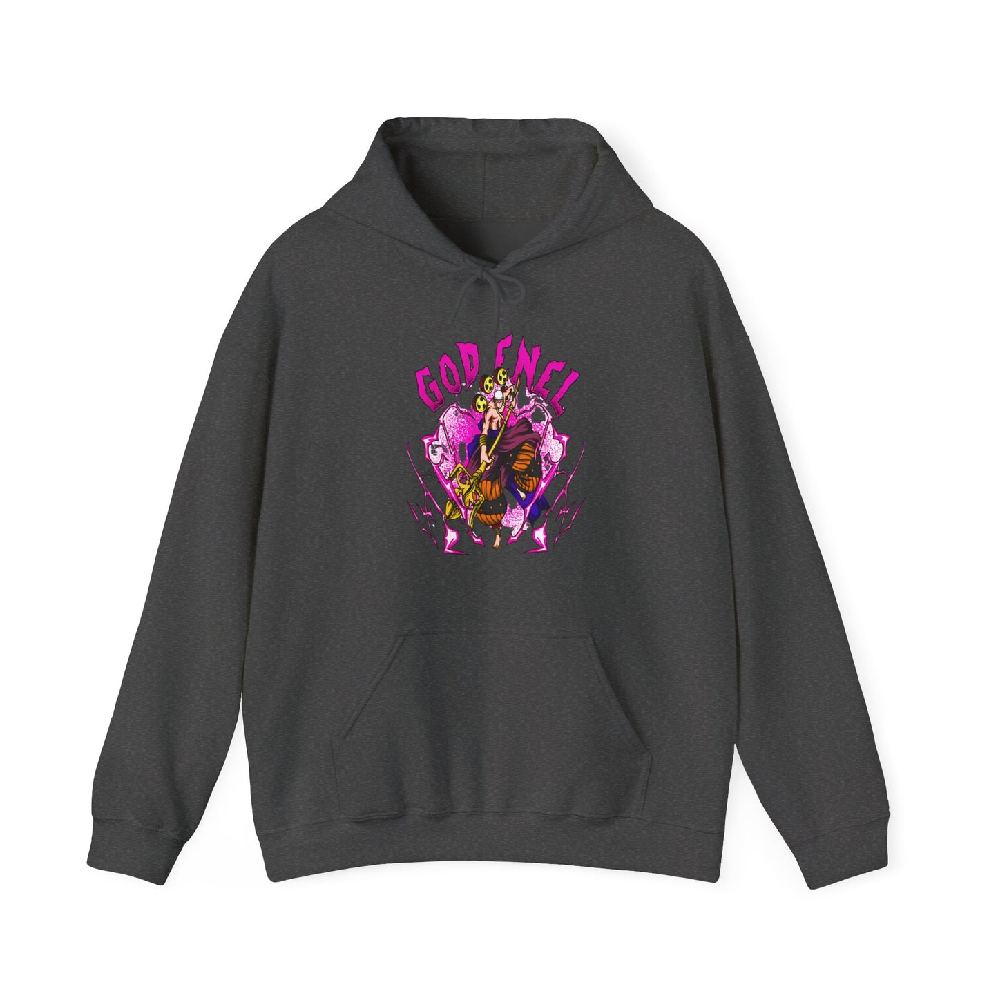 God Enel One Piece Hoodie – 100% Cotton Anime Hoodie Featuring Skypiea’s Thunder God