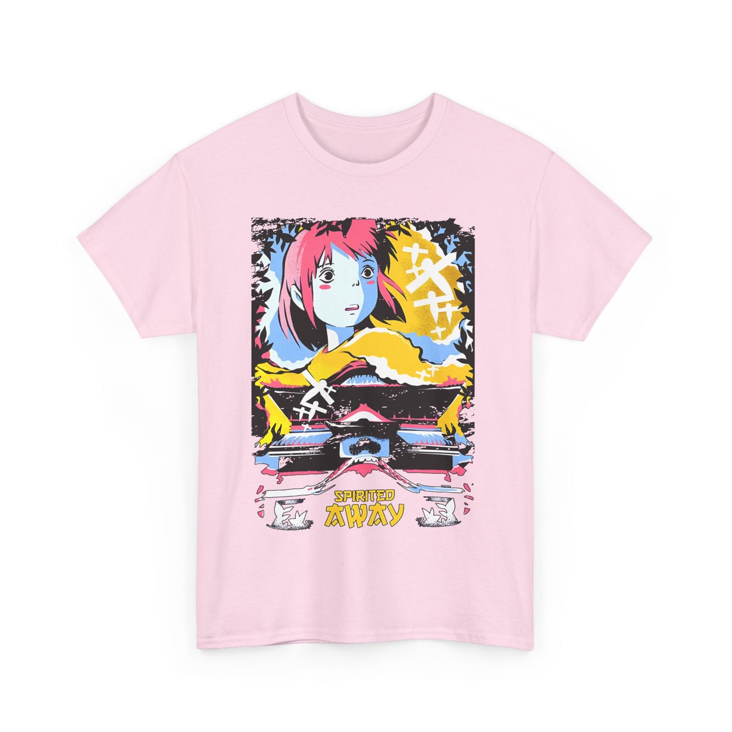 Spirited Away Japan Art T-Shirt | 100% Cotton Studio Ghibli Tee