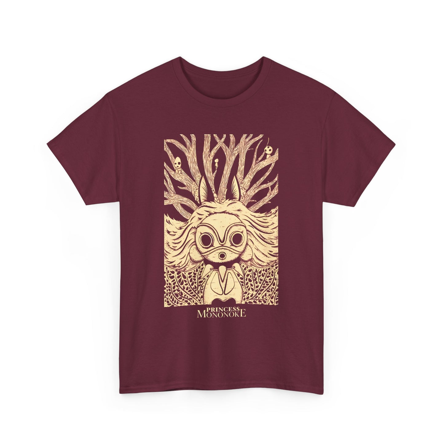 Kodama Spirit Ghibli T-Shirt | 100% Cotton Princess Mononoke Tee