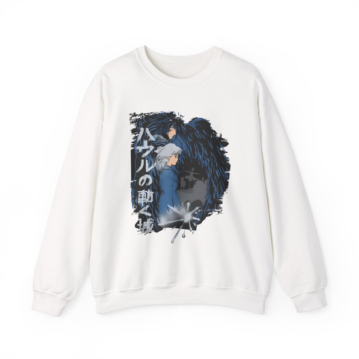 Howl & Sophie Sweatshirt – 100% Cotton Studio Ghibli Pullover Inspired by Howl’s Moving Castle