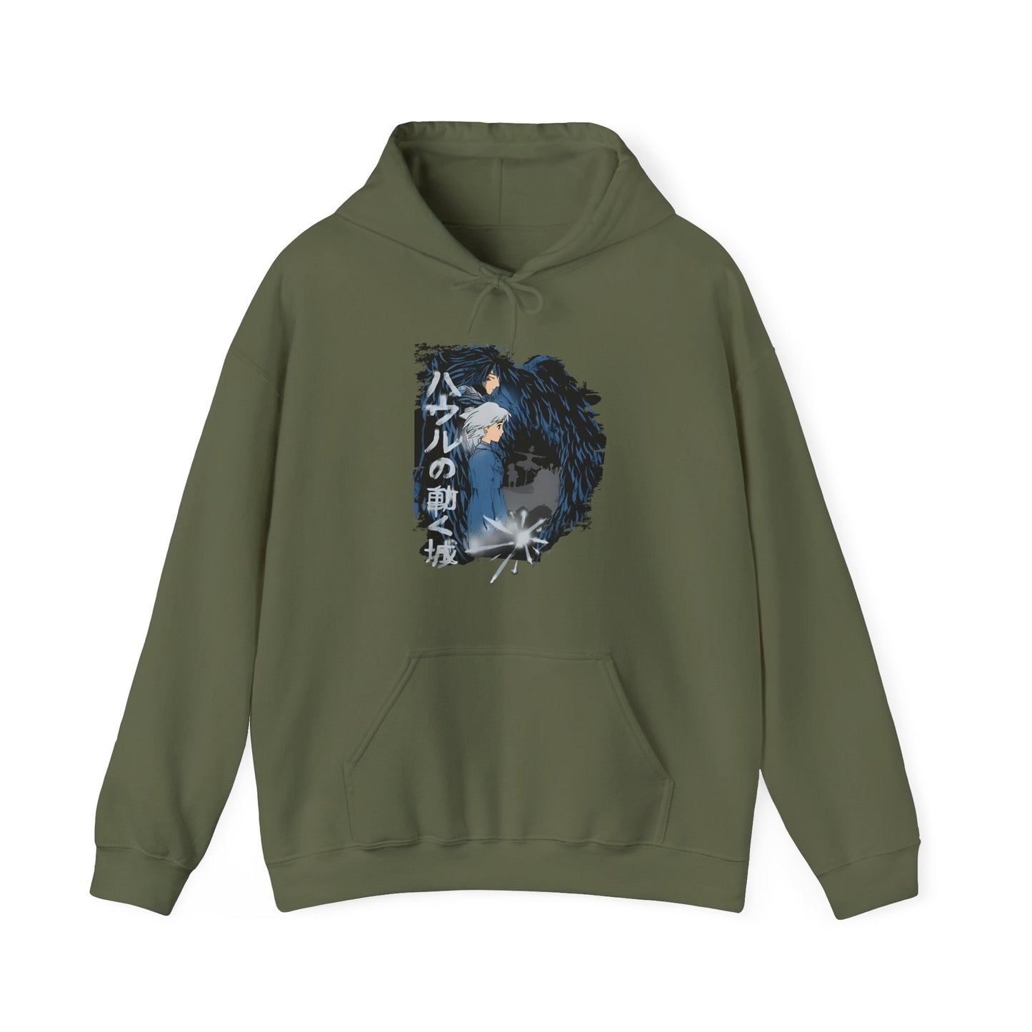 Howl & Sophie Hoodie – 100% Cotton Studio Ghibli Hoodie Inspired by Howl’s Moving Castle