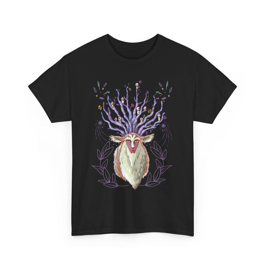 Forest Spirit T-Shirt – 100% Cotton Princess Mononoke Shirt | Studio Ghibli Forest God Tee