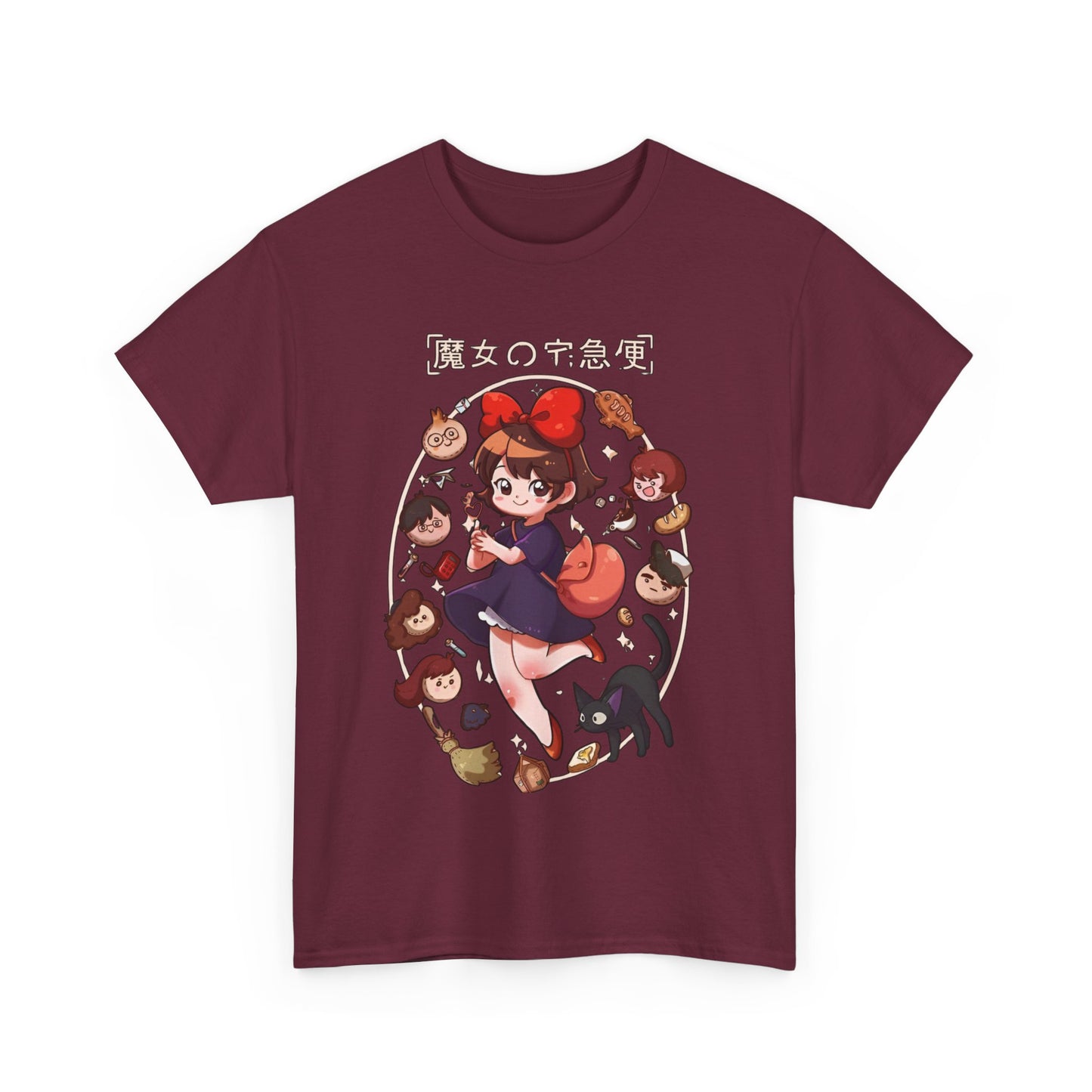 Mononoke Princess Shirt – Ghibli Forest Spirits Cotton Tee