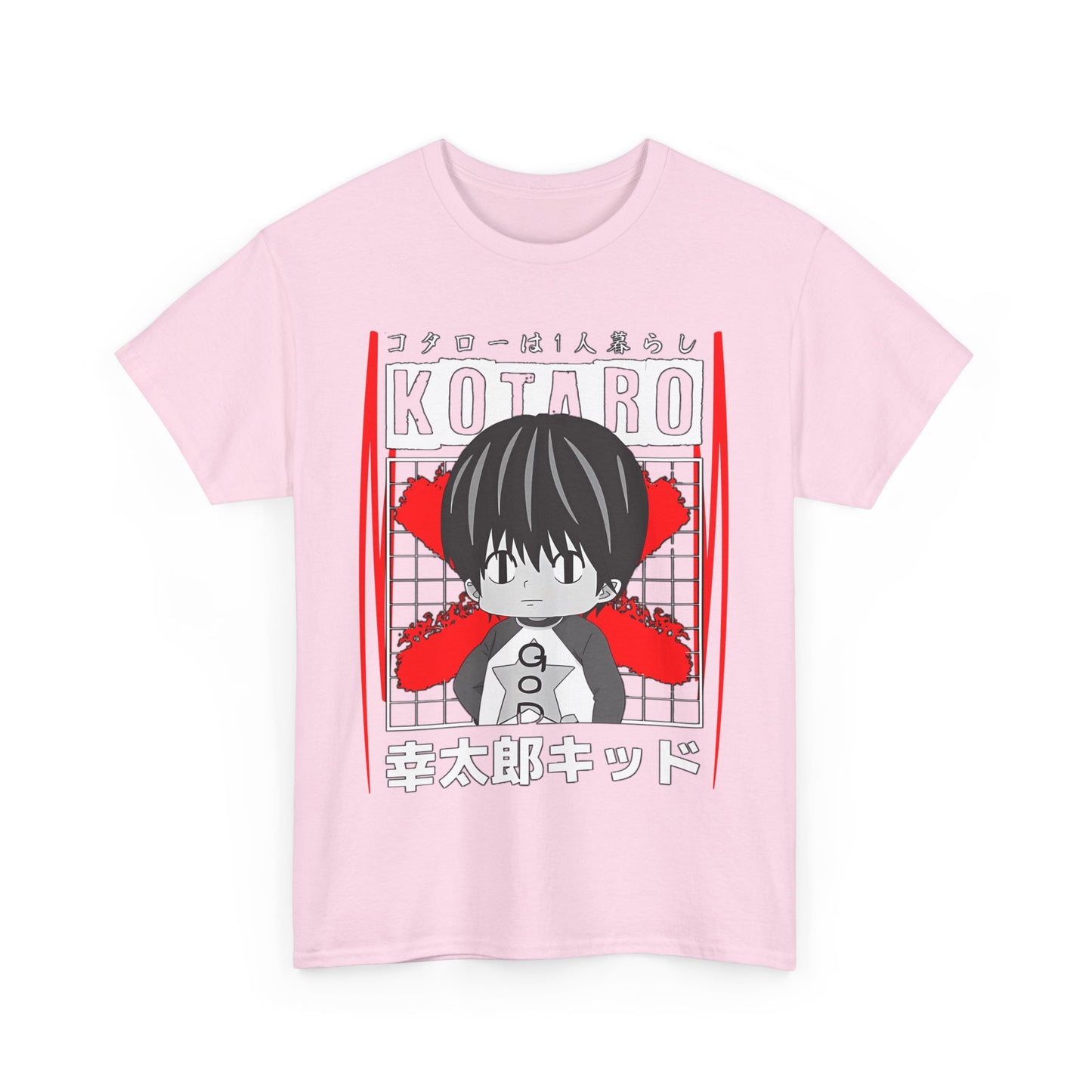 Kotaro Lives Alone T-Shirt – 100% Cotton | Cute Anime Tee for Fans of Kotaro’s Story