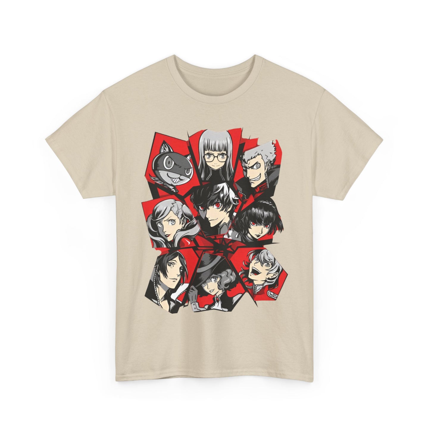 Persona 5 Video Game T-Shirt – 100% Cotton | Stylish Phantom Thieves Anime Tees