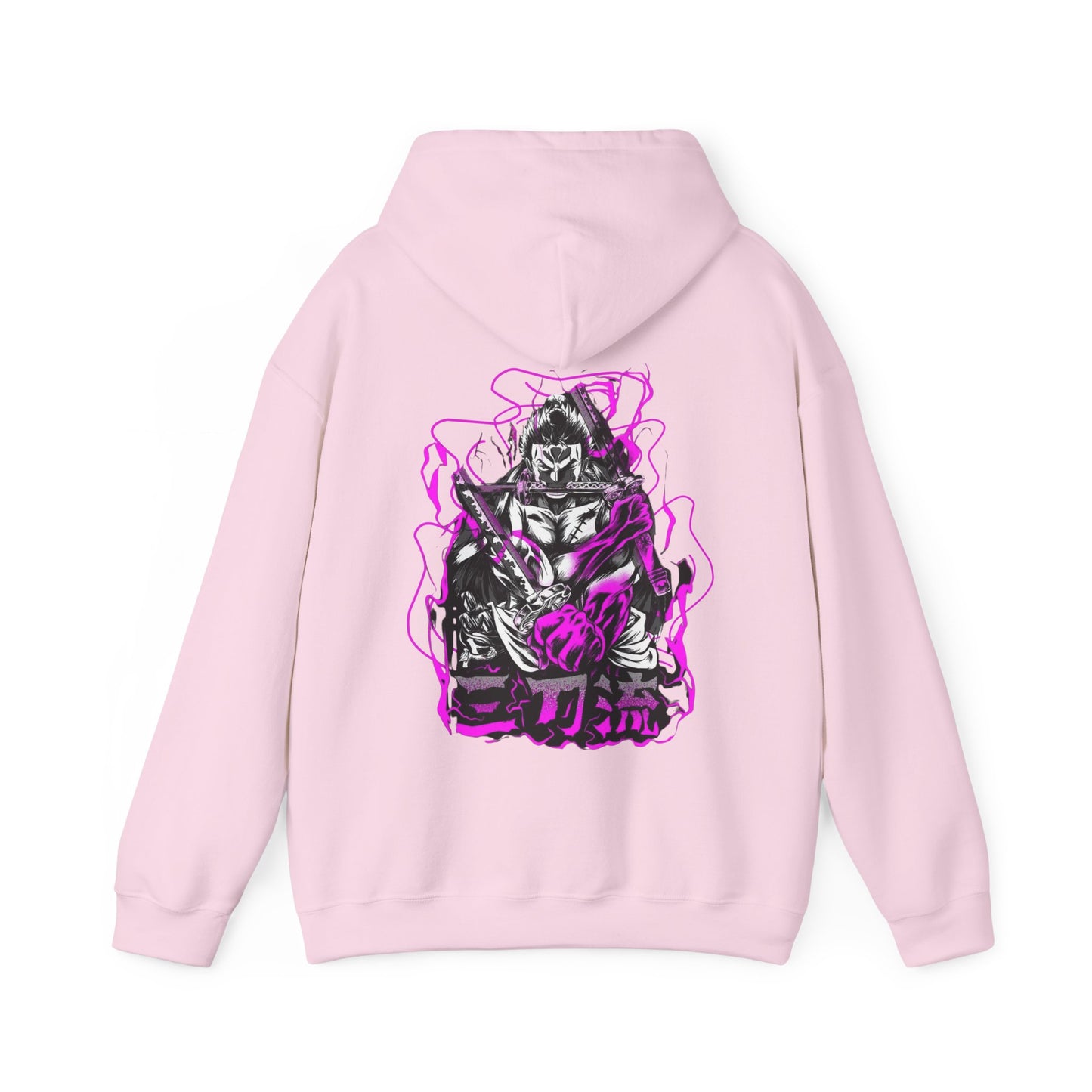Roronoa Zoro Back Print Hoodie – 100% Cotton One Piece Anime Hoodie for True Fans