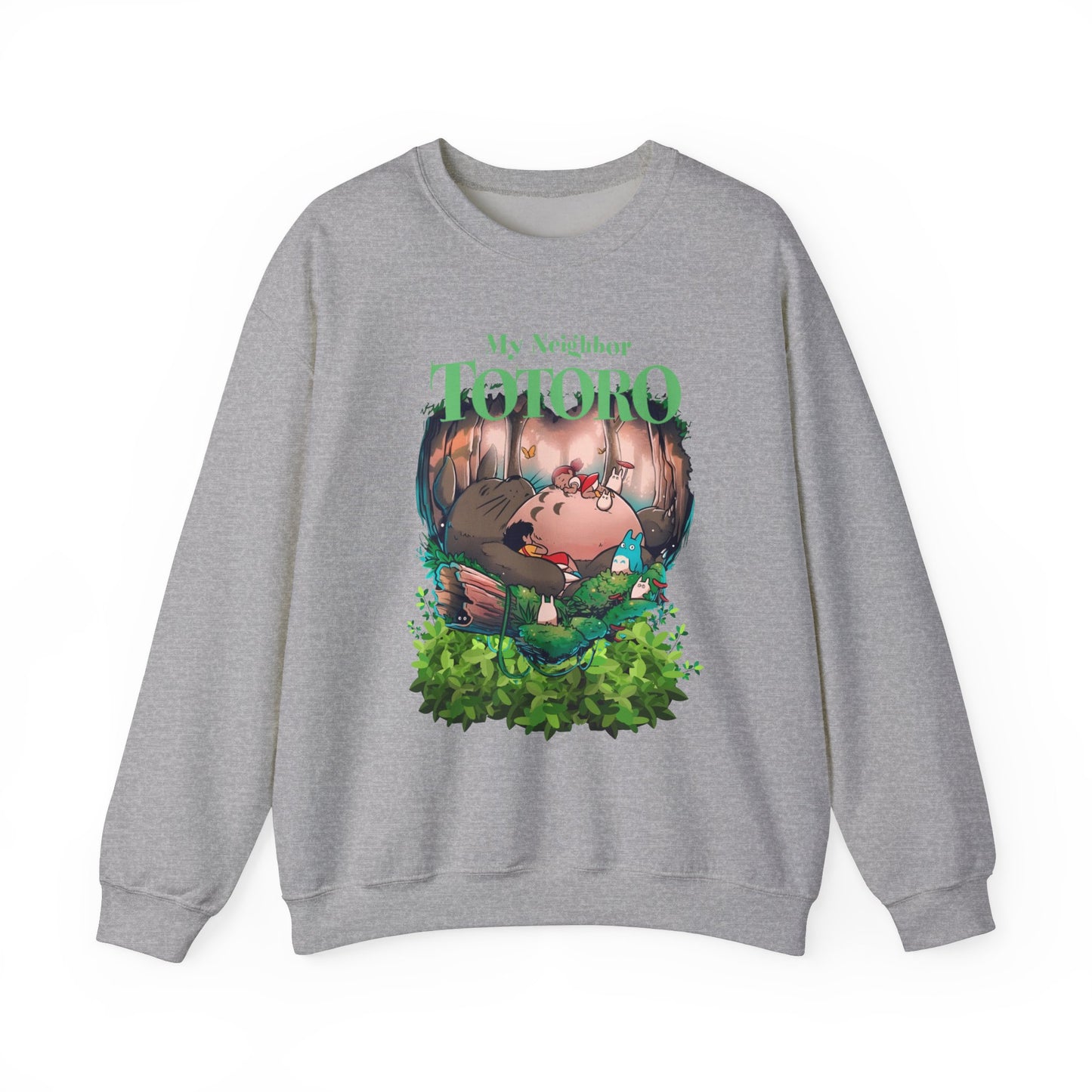 My Neighbor Totoro Dream Sweatshirt – 100% Cotton Cozy Anime Pullover for Studio Ghibli Fans