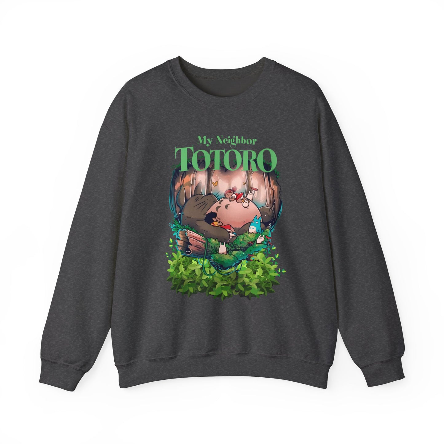 My Neighbor Totoro Dream Sweatshirt – 100% Cotton Cozy Anime Pullover for Studio Ghibli Fans