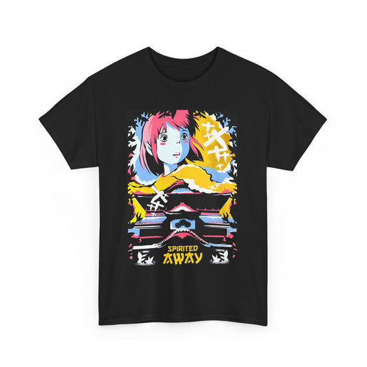 Spirited Away Japan Art T-Shirt | 100% Cotton Studio Ghibli Tee