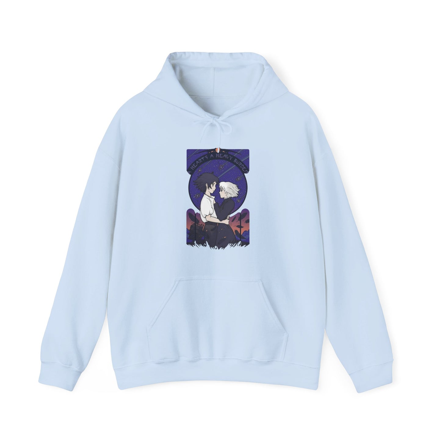 Howl and Sophie Couple Hoodie – 100% Cotton Studio Ghibli Hoodie from Howl’s Moving Castle