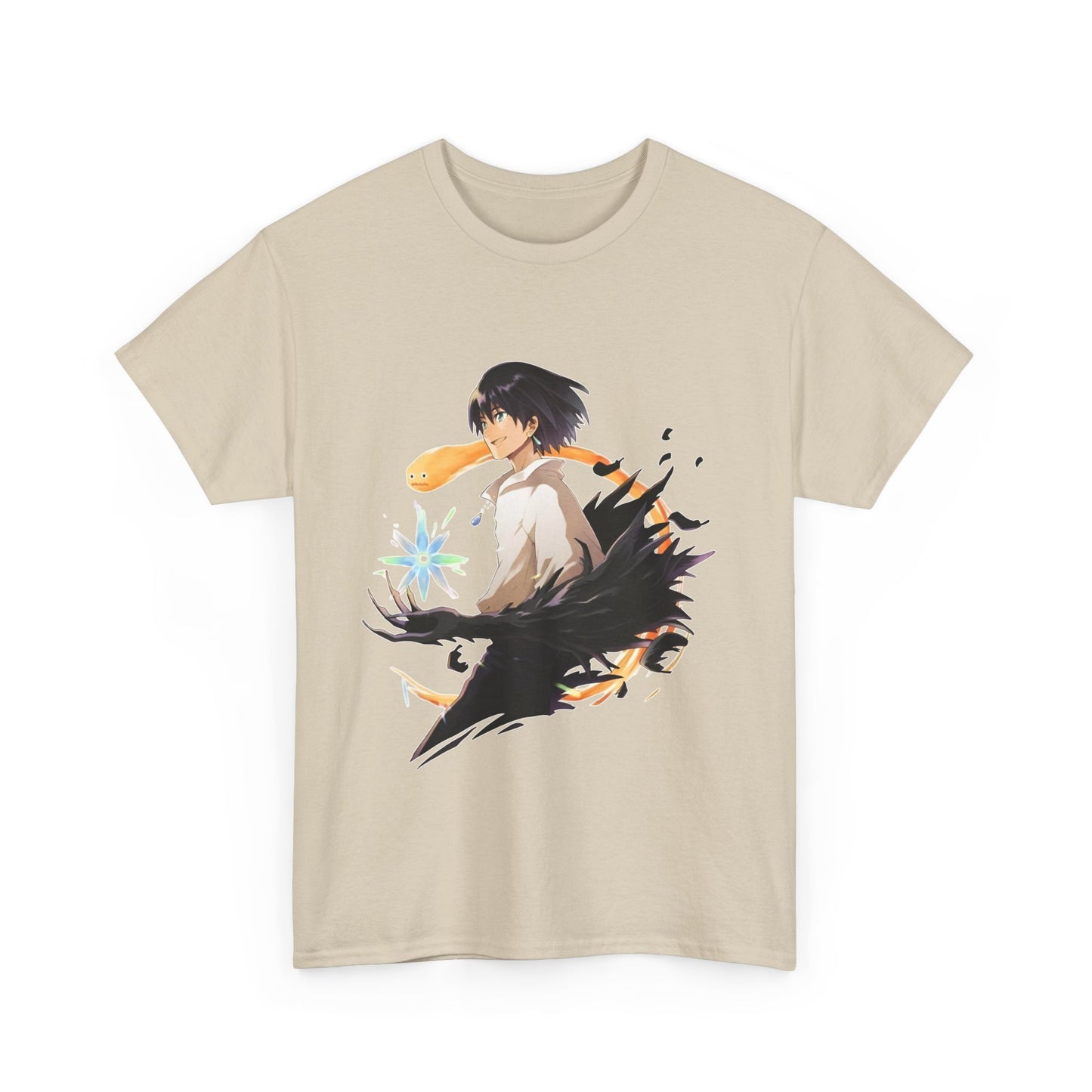 Howl & Calcifer Ghibli T-Shirt – 100% Cotton Anime Shirt Gift