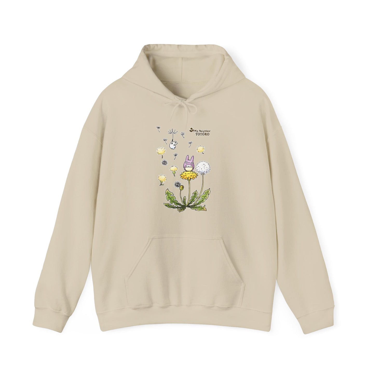 My Neighbor Totoro Woods Hoodie – 100% Cotton Studio Ghibli Forest Pullover
