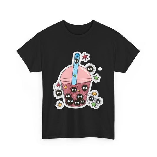 Soot Sprite Smoothie T-Shirt | 100% Cotton Studio Ghibli Anime Tee