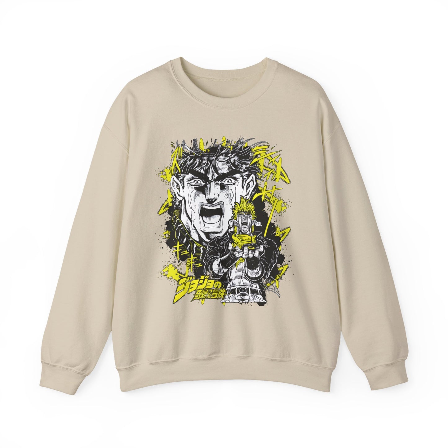 Joestar Sweatshirt – 100% Cotton JoJo’s Bizarre Adventure Pullover for Anime Fans