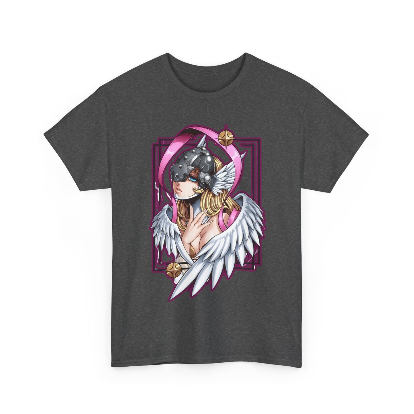 Angewomon T-Shirt – 100% Cotton Digimon Anime Shirt for Fans