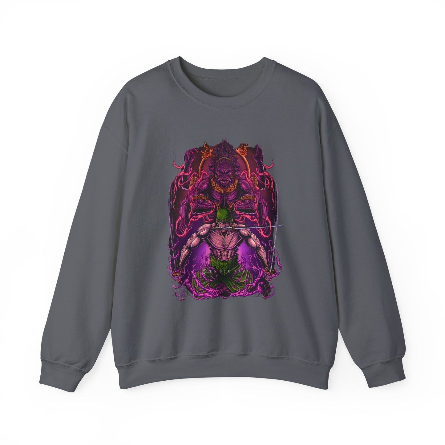 Roronoa Zoro Sweatshirt – 100% Cotton One Piece Anime Crewneck