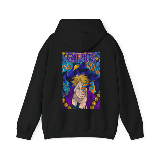 "Marco the Phoenix One Piece Hoodie – 100% Cotton Back Print Anime Sweatshirt"