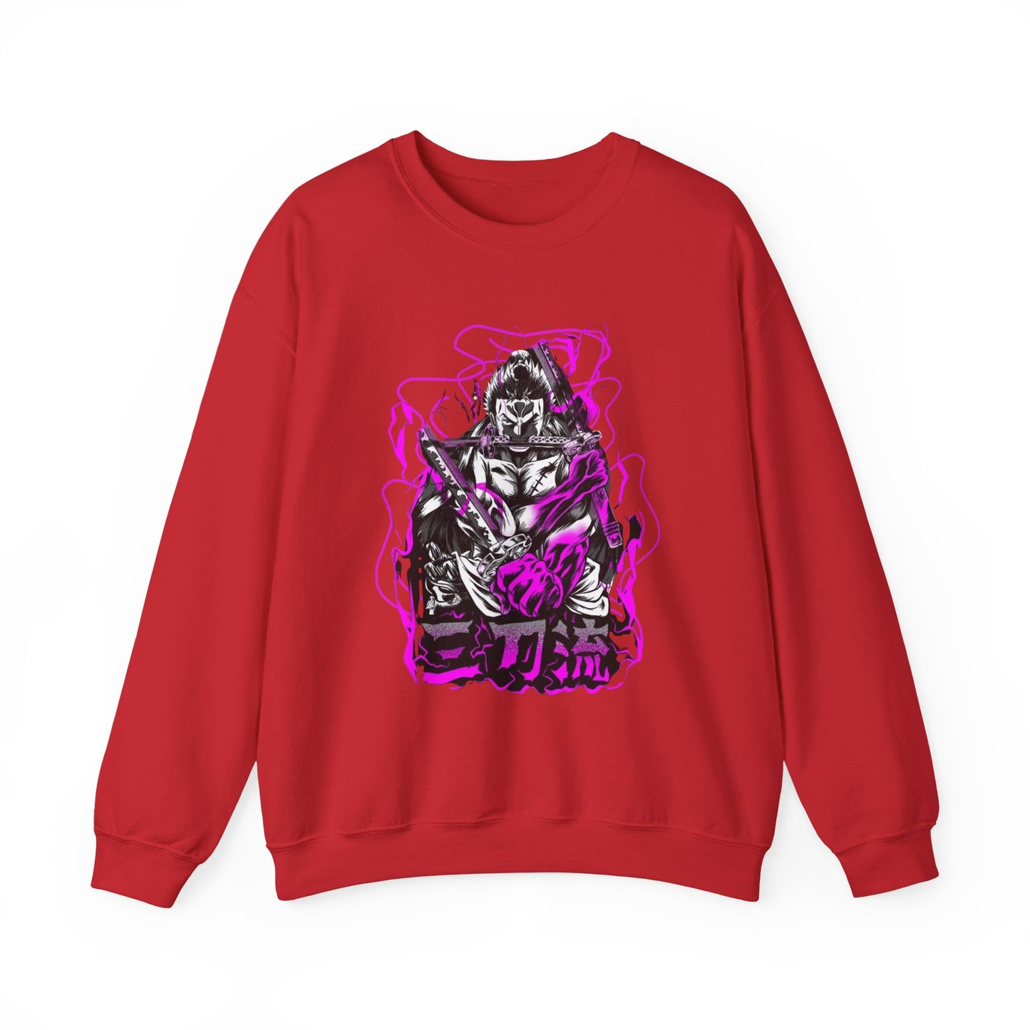 Roronoa Zoro Sweatshirt – 100% Cotton One Piece Anime Pullover for Fans