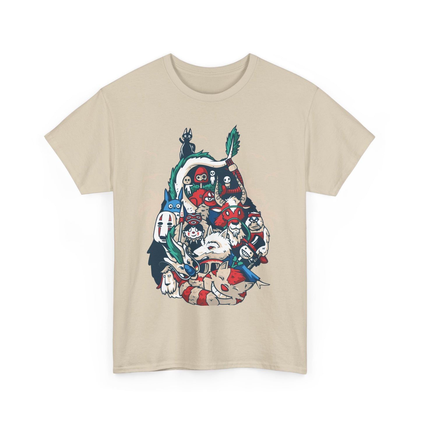 Studio Ghibli Staff T-Shirt 100% Cotton | Anime Graphic Tee