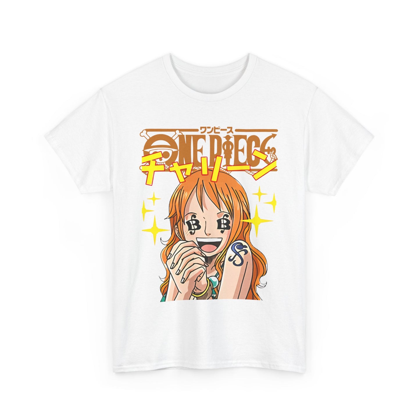 Nami One Piece T-Shirt – 100% Cotton Anime Tee for True Straw Hat Fans