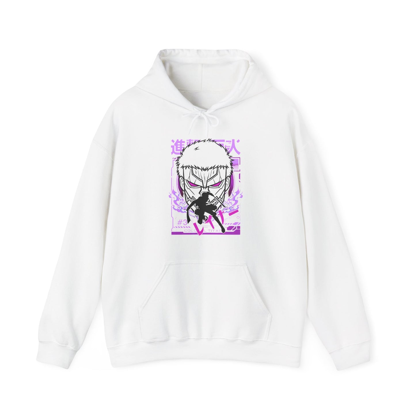 Reiner Braun Hoodie – 100% Cotton Attack On Titan Anime Hoodie for AOT Fans