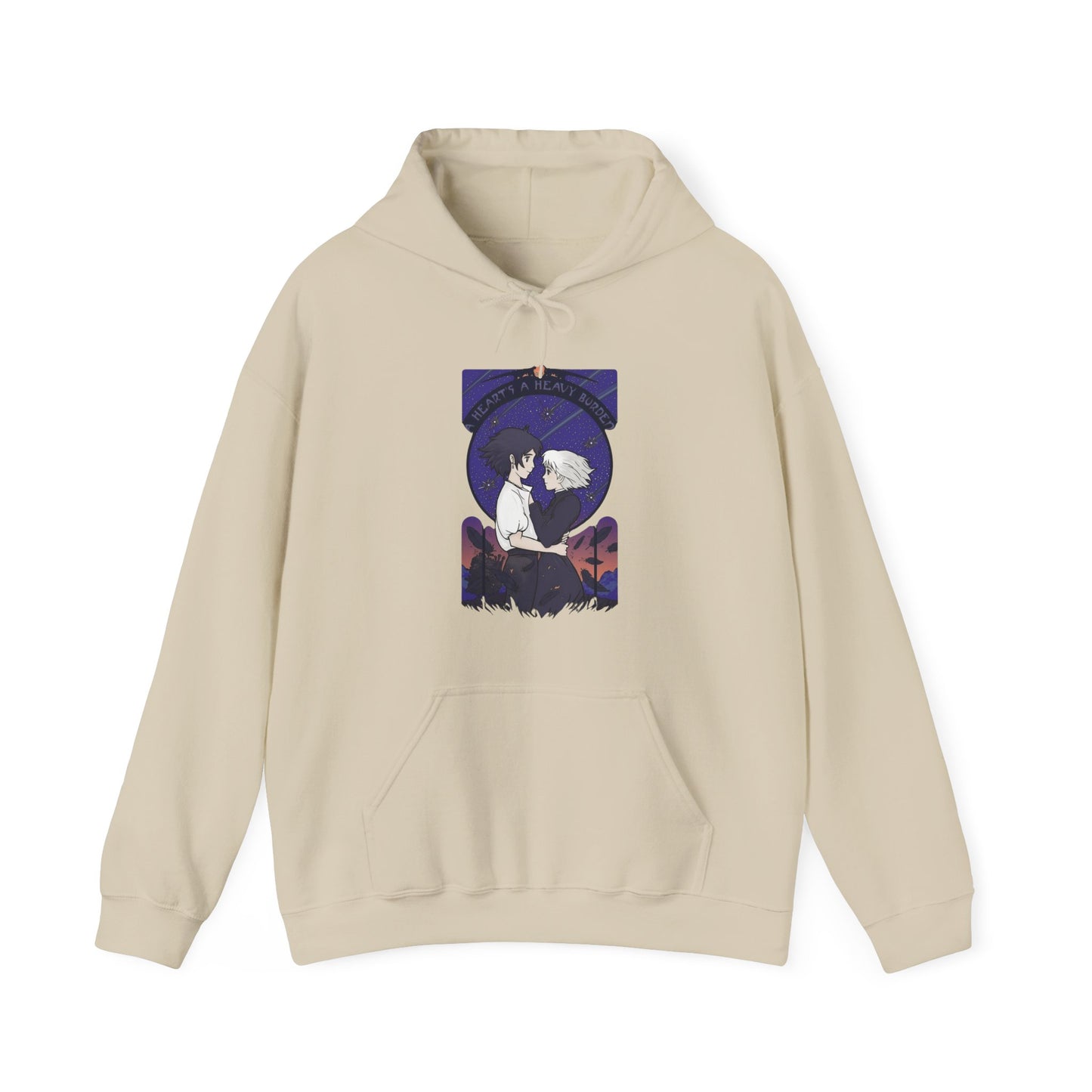Howl and Sophie Couple Hoodie – 100% Cotton Studio Ghibli Hoodie from Howl’s Moving Castle