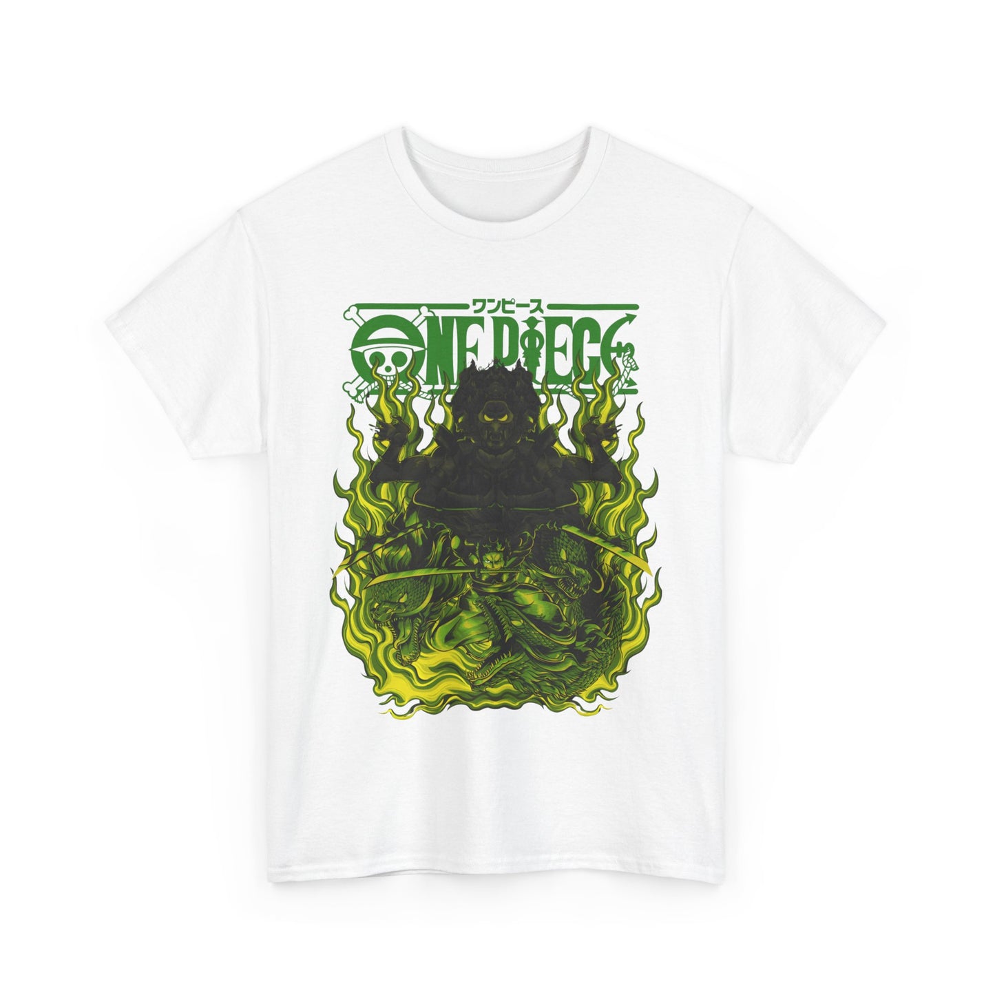 Roronoa Zoro One Piece T-Shirt – 100% Cotton Anime Tee for Swordsman Fans