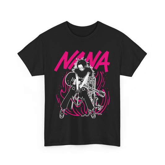 Nana Osaki Anime T-Shirt – 100% Cotton Punk Rock Style Tee for NANA Fans