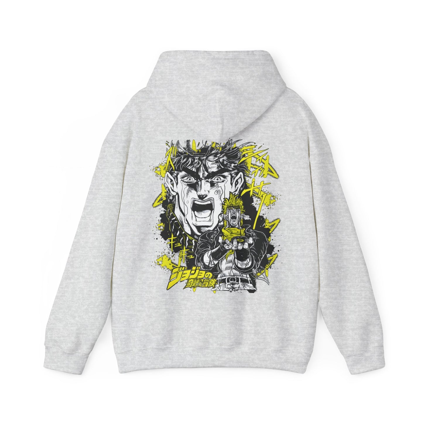 Joestar Back Print Hoodie – 100% Cotton JoJo’s Bizarre Adventure Anime Streetwear