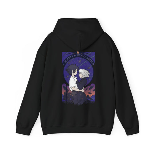 Howl and Sophie Couple Back Print Hoodie – 100% Cotton Studio Ghibli Hoodie from Howl’s Moving Castle