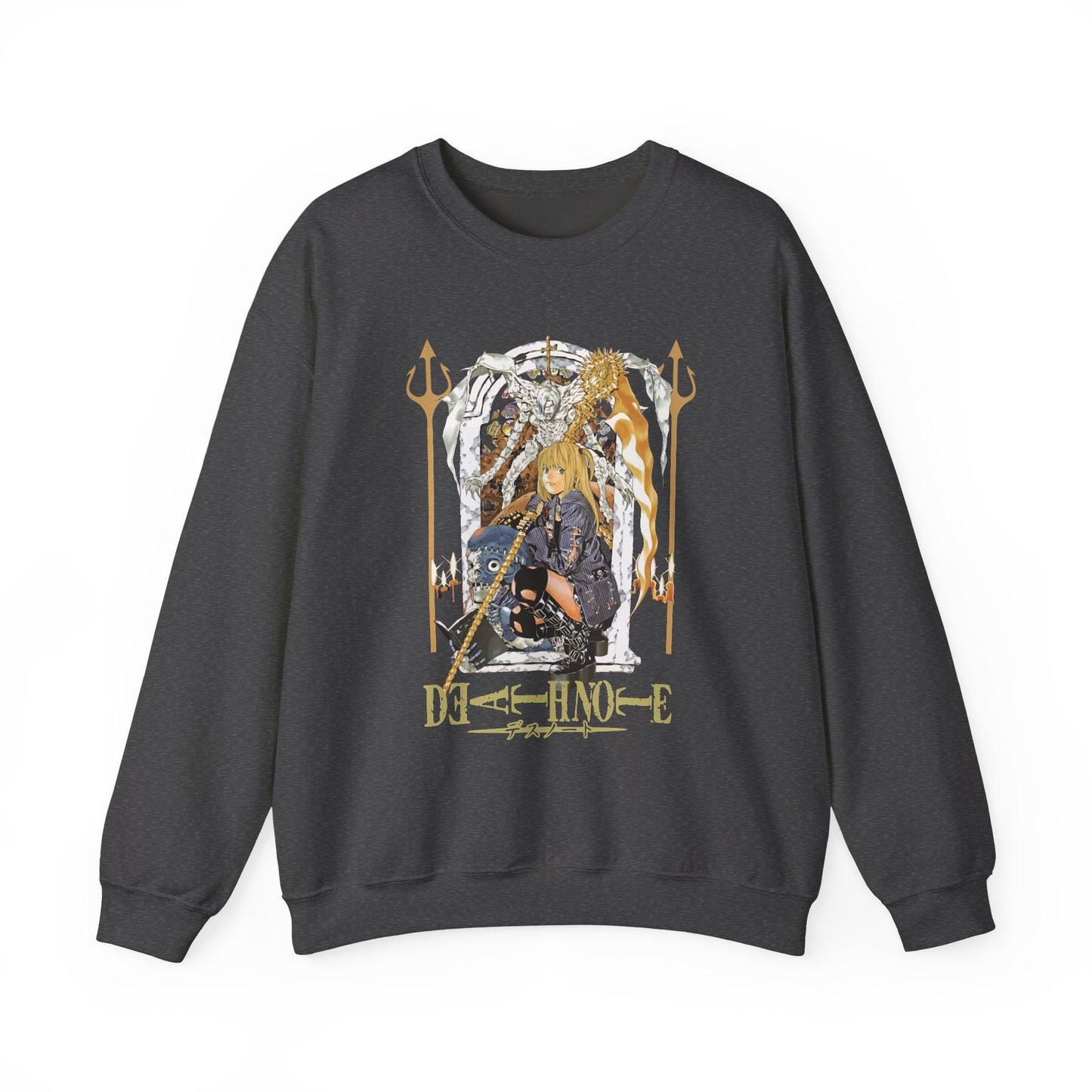 Misa Amane Death Note Sweatshirt – 100% Cotton Anime Pullover for Gothic & Otaku Style