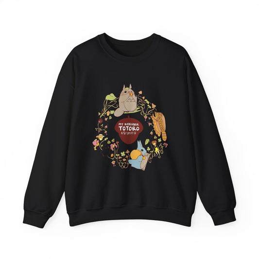 My Neighbor Totoro Sweatshirt – Cozy 100% Cotton Studio Ghibli Anime Pullover