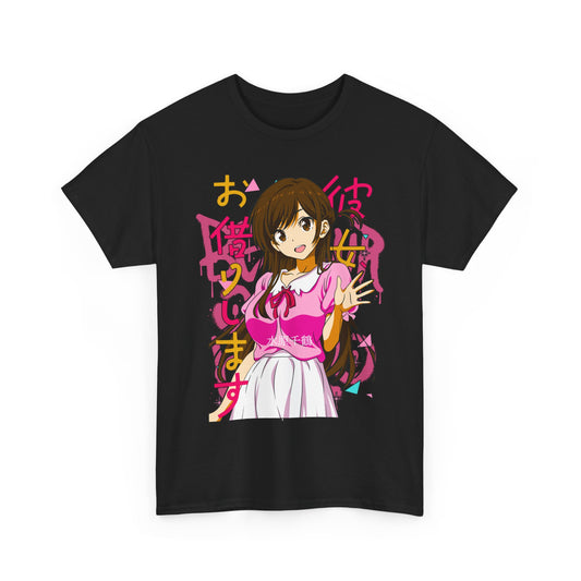 Chizuru Mizuhara T-Shirt – 100% Cotton Anime Tee from Rent a Girlfriend