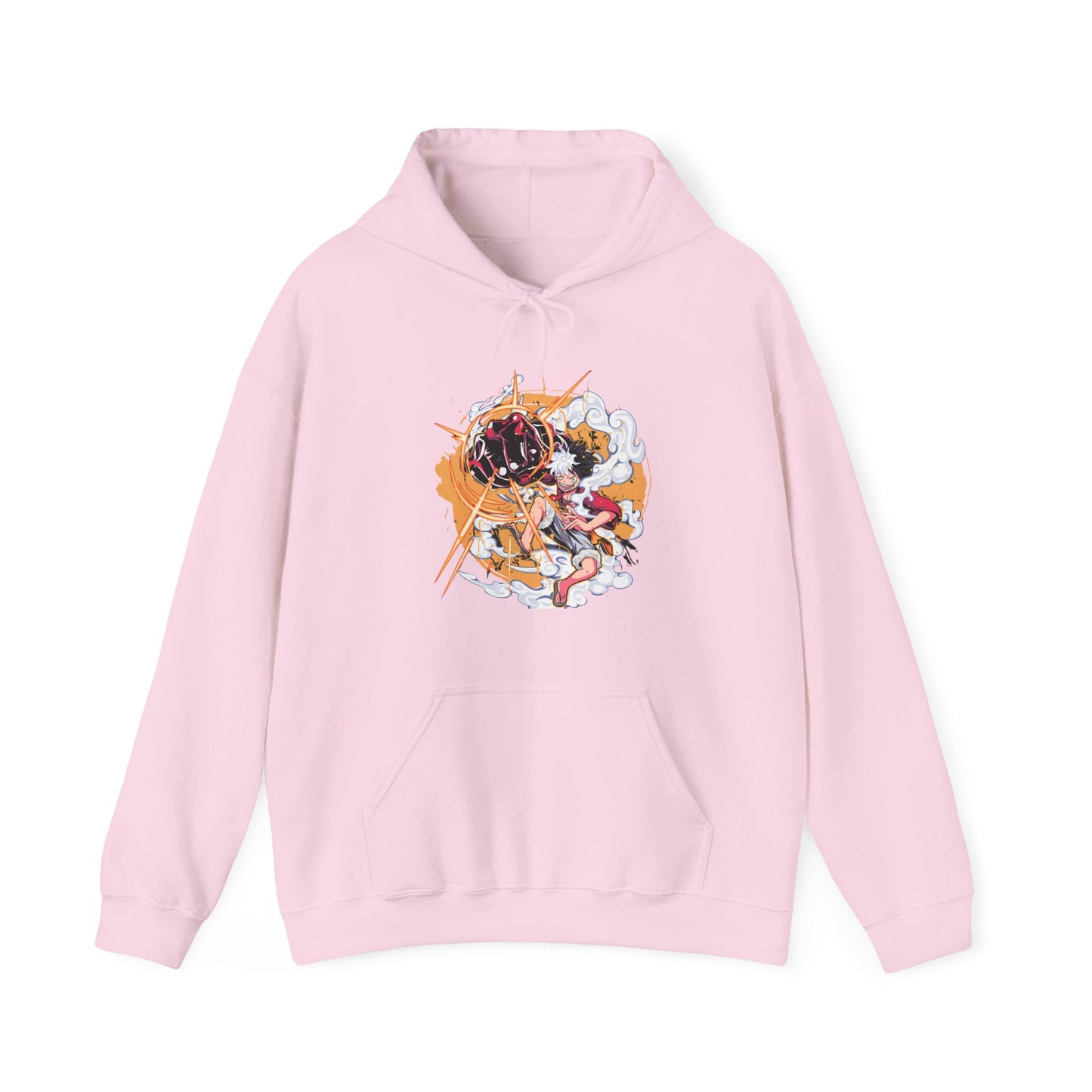 Power Luffy Hoodie – 100% Cotton One Piece Anime Hoodie for True Fans