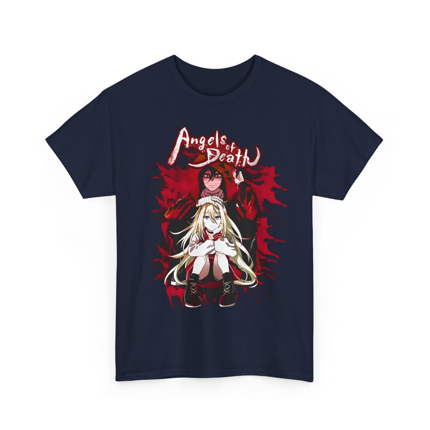 Angels of Death T-Shirt – 100% Cotton Anime Horror Tee for Fans