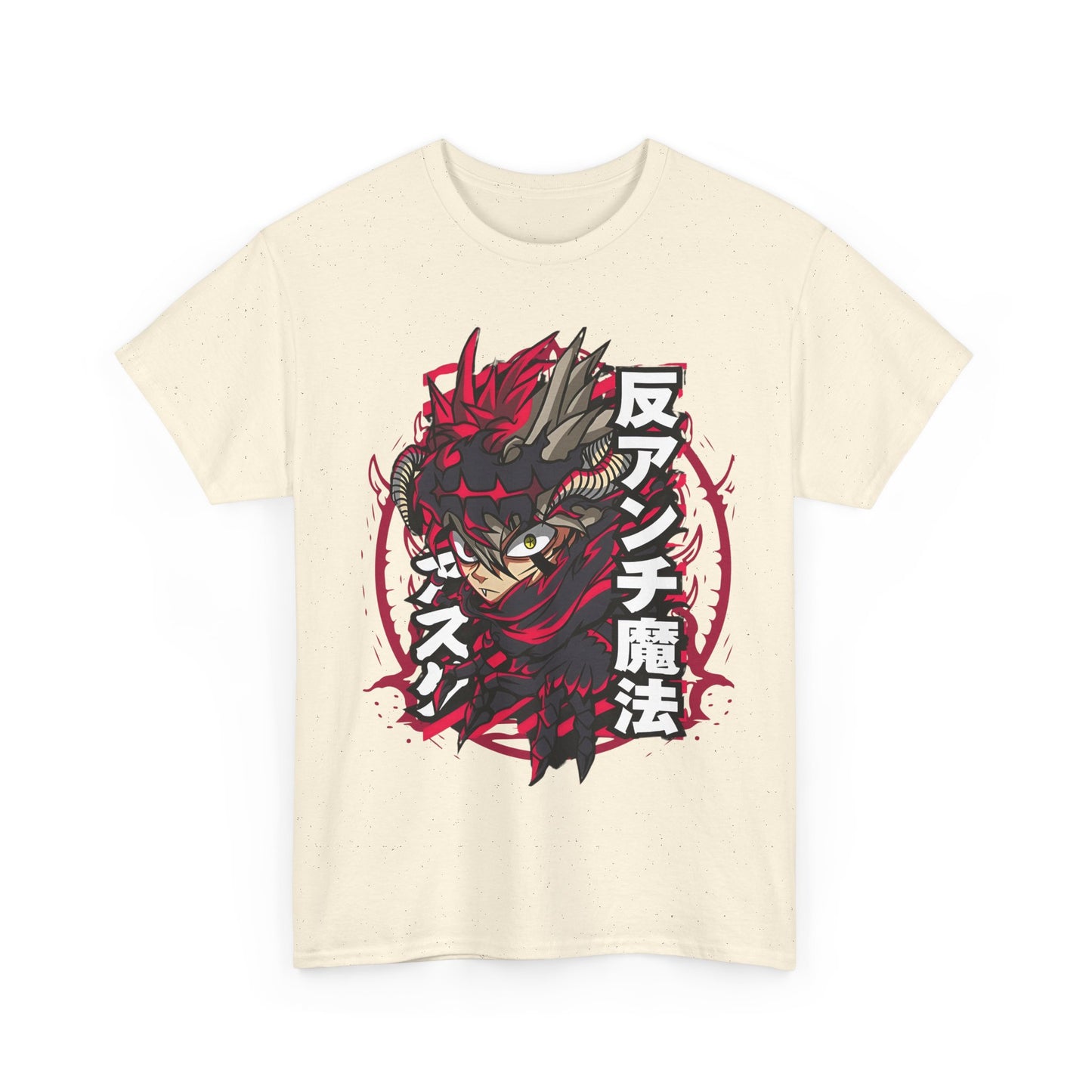 Asta Black Clover T-Shirt – 100% Cotton Anime Tee for Magic Knight Fans