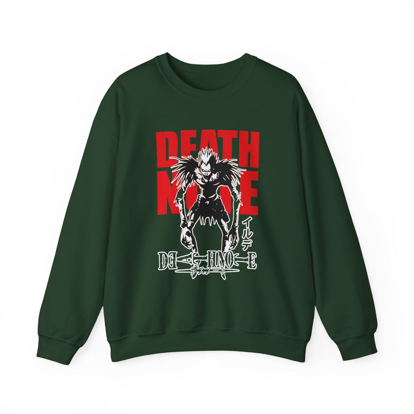 Ryuk Shinigami Death Note Sweatshirt – 100% Cotton Anime Pullover for Dark Anime Fans