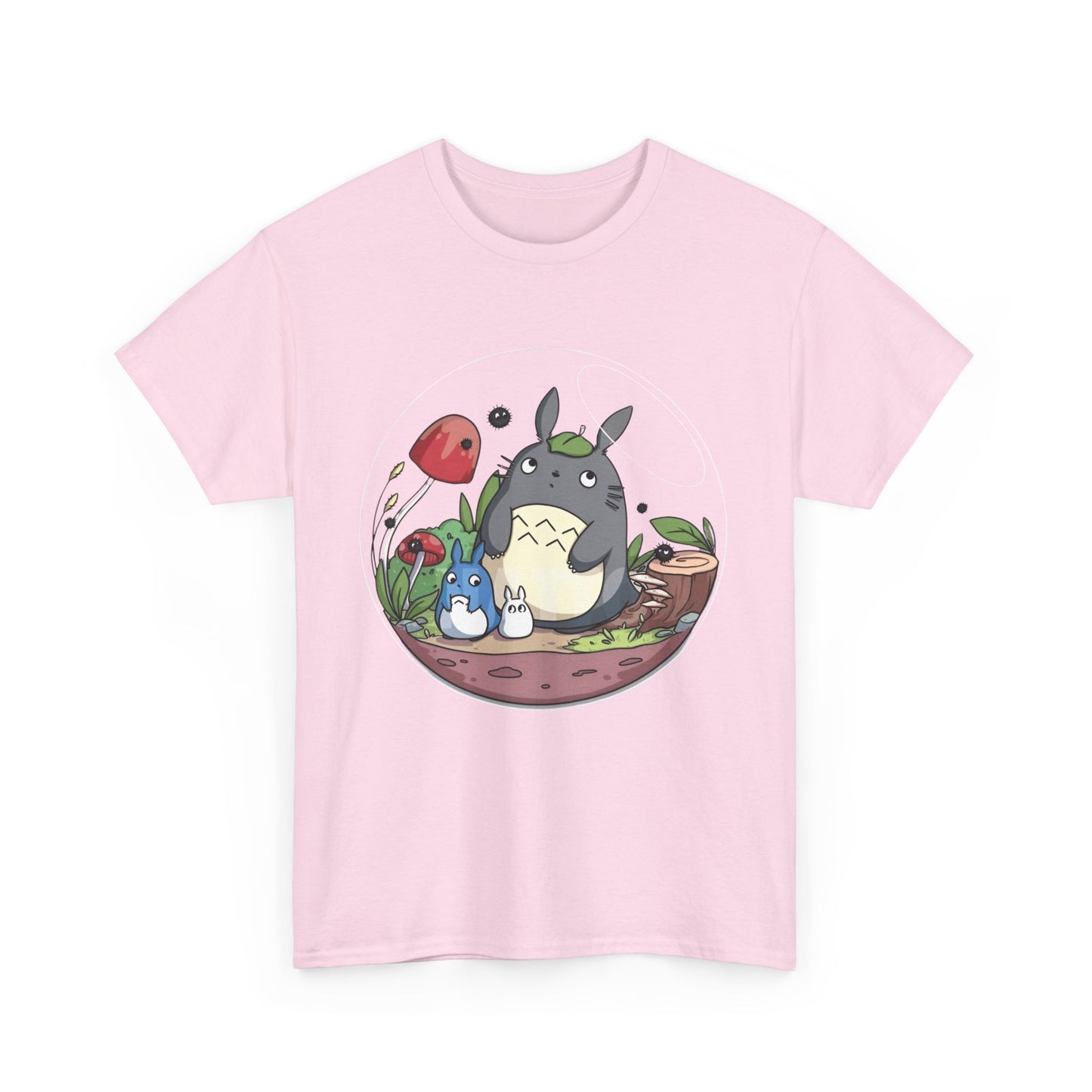 Totoro in a Bubble T-Shirt – 100% Cotton Studio Ghibli Inspired Tee for Anime Fans