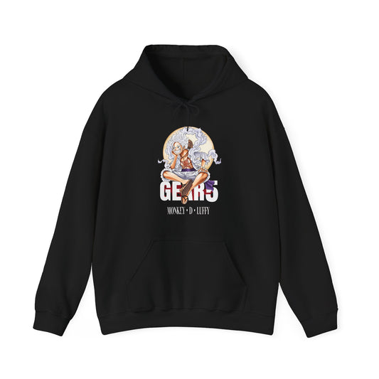 Monkey D. Luffy Gear 5 Hoodie – 100% Cotton One Piece Anime Hoodie