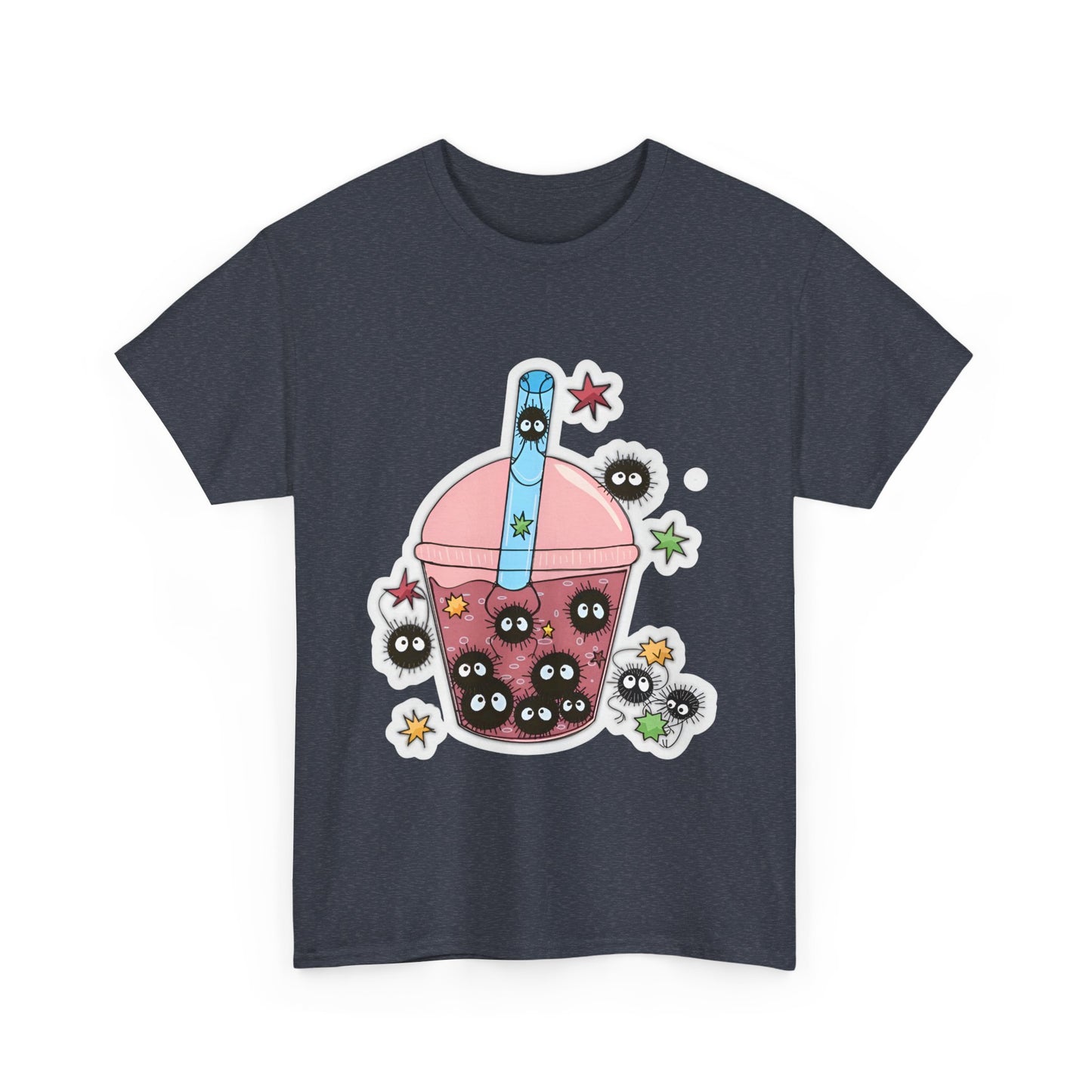 Soot Sprite Smoothie T-Shirt | 100% Cotton Studio Ghibli Anime Tee
