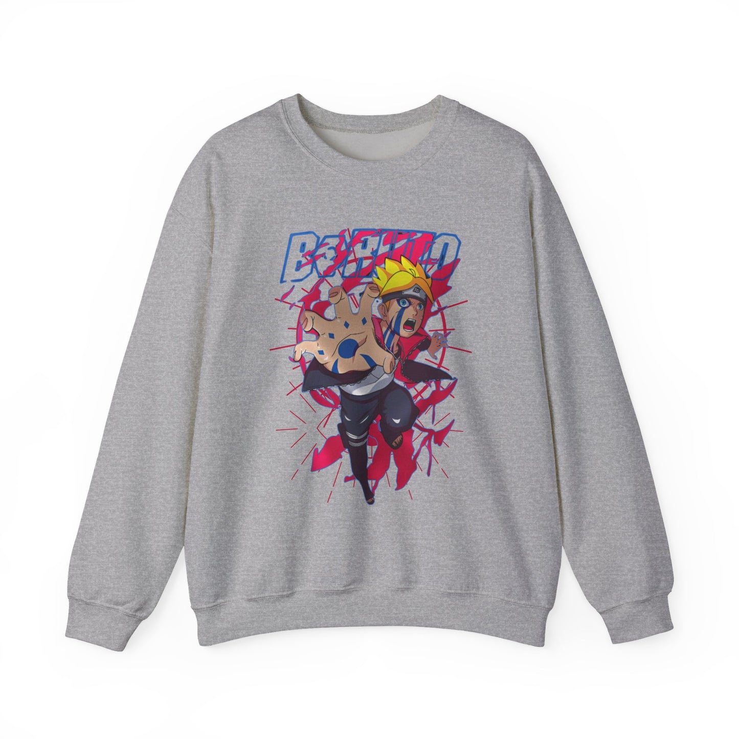 Boruto Naruto Next Generations Sweatshirt – 100% Cotton Anime Pullover for Boruto Fans