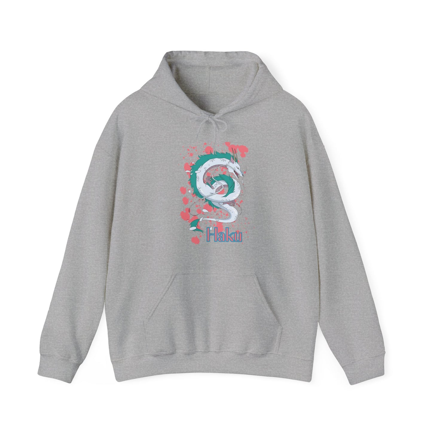 Haku Hoodie – 100% Cotton Spirited Away Dragon Hoodie | Studio Ghibli Anime Apparel