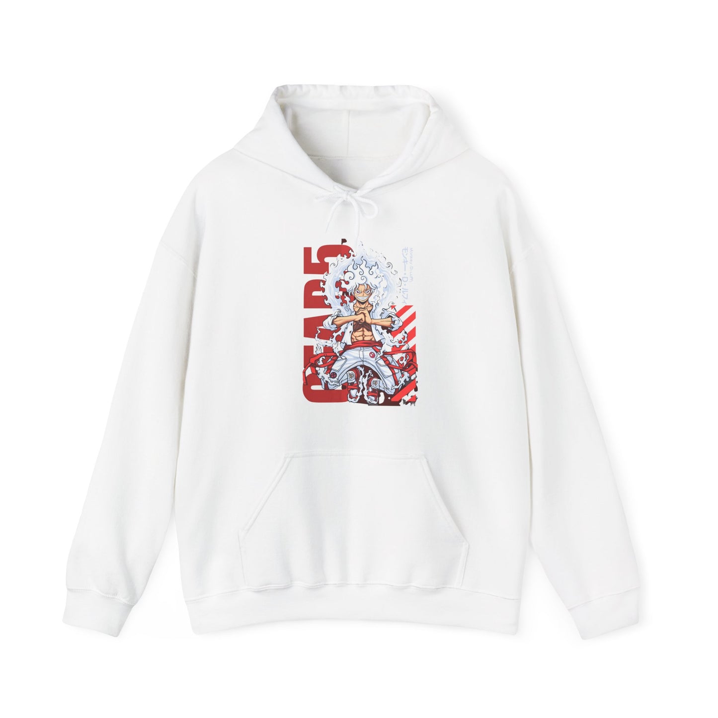 Monkey D. Luffy Hoodie – 100% Cotton One Piece Anime Sweatshirt for Fans