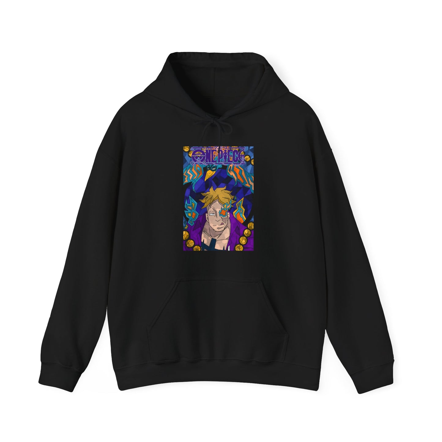 "Marco the Phoenix Hoodie – 100% Cotton One Piece Anime Sweatshirt for Fans"